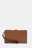 MICHAEL Michael Kors portofel de piele culoarea maro, 32T7GAFW4L