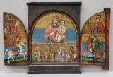 Maica Domnului si Sfinti Alesi, Scoala Greceasca, 1806