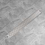 Cumpara ieftin Rigolă liniară pentru duș, oțel inoxidabil, 930 x 140 mm