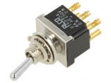 Comutator Basculant DPDT ON-(ON) 6A 250VAC