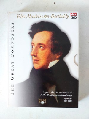 The Great Composers: Felix Mendelssohn-Bartholdy [ 1 DVD + 2 CDs] - engleza, documentar, PAL foto