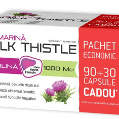 Milk thistle+colina 90cps+30cps gratis