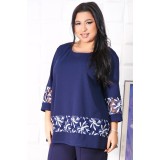 Bluza Eleganta Praga Navi - 52Marimea