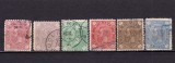 Cumpara ieftin ✅RO 1890/&#039;91 ,LP 45 ,&quot;Carol I - Cifra filigran stema mica&quot; , serie incompleta - lipsa 50 B !, Stampilat