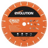 Disc diamantat segmentat multifunctional, pentru masinile de taiat Evolution 300mm, &Oslash;300 x 22.2 mm