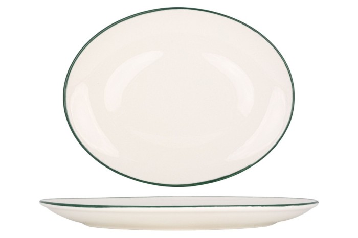 Rinart Placa de service - Green Edge - Por&Aring;&pound;elan - 31 cm - set de 2