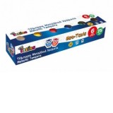 Tempera The Littlies, 6 culori metalice, 25 ml/culoare