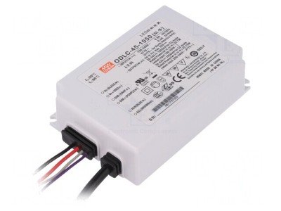 Alimentator LED 45W 26-43VDC 1050mA foto