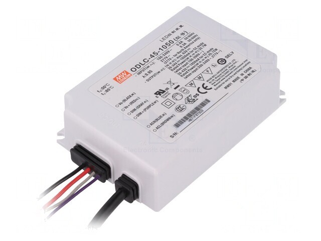 Alimentator LED 45W 26-43VDC 1050mA