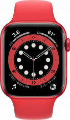 Smartwatch Apple Watch Series 6 GPS 44mm Red Alu Case Red Sport Band foto
