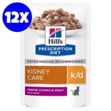 Cumpara ieftin Hill's Prescription Diet Feline K/D Vita, Hrana Umda Pisici Suport Renal, 1 Plic 85g