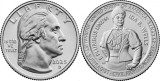 SUA 2025D - 25 cents, necirculata - Ida Bell Wells