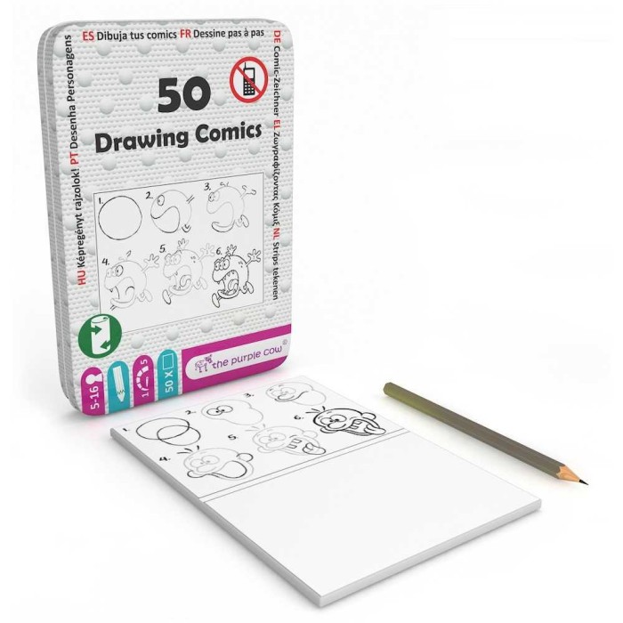 50 de provocari &ndash; Deseneaza in sase pasi