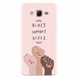 Husa silicon pentru Samsung Grand Prime, Girls Supportgirls