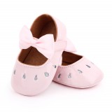 Pantofiori din lac cu puncte argintii (Marime Disponibila: 6-12 luni (Marimea