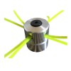Tambur mosor motocoasa trimmer aluminiu cu 4 fire, 3 mm, cap metal, cheie imbus, Blade