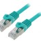 Patch cord F/UTP Cat6 CCA PVC verde 3m RJ45