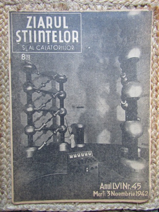 Ziarul Ştiinţelor şi al Călătoriilor nr.45/1942