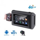 Cumpara ieftin Camera auto Mini Dual Lens 4G iSEN G3, Rotire camera 270 , GPS, ADAS, Monitorizare parcare, WiFi, Monitorizare de la distanta, G-sensor