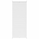 Cumpara ieftin Jaluzea plisse, alb, 70x200 cm, pliuri
