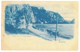 2911 - ORSOVA, Danube Kazan, carriage, Litho, Romania - old postcard - unused