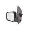 Oglinda exterioara Citroen Nemo (Aa), 10.2007-, Fiat Fiorino, 10.2007-, Peugeot Bipper, 10.2007-, Stanga, electrica, Cu incalzire, carcasa neagra, Co