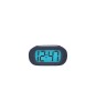 Ceas cu alarma afisaj LCD albastru Quartz 3x AAA, Oem