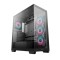 Carcasa DEEPCOOL CG580 4F Mid Tower ARGB NEGRU, Tempered Glass+ABS+SGCC,