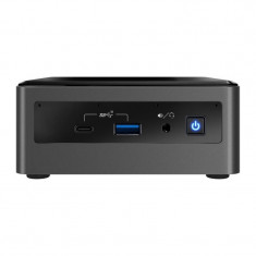 Mini Sistem PC Intel NUC Next Unit of Computing NUC10I7FNH2 Intel Core i7-10710U 1.1GHz 2x DDR4 M.2 SSD HDD 2.5 inch Wi-Fi Free Dos Black foto