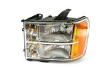 Far CHEVROLET SILVERADO, 10.2006-06.2013; GMC SIERRA, 10.2006-12.2012, partea stanga, TYC, Type= USA; H11+HB3+PY27/7W; manual; halogen,