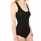 Body dama de tip maiou cu bretea lata - XL - Negru - Tanga