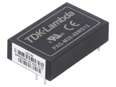 Convertor DC/DC 20W 9-36V la 12V/-12V THT foto