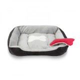 Pat pentru caini - 60 x 45 x 15 cm - negru Best CarHome, Yummie