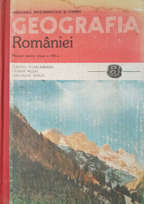 GEOGRAFIA ROMANIEI Manual clasa a VIII-a - Giurcaneanu, Musat foto