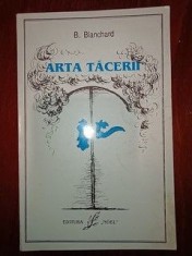 Arta tacerii- B.Blanchard foto