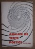 I. Coteanu - Analize de texte poetice