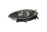 Far Fiat Bravo (198), 02.2007-2014, montare fata, stanga, H1+H1+PY24W+W5W; electric; reflector negru; cu motor; halogen, DEPO