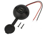 &Icirc;ncărcător Auto Dual USB 5A 12-24V, Pro Car