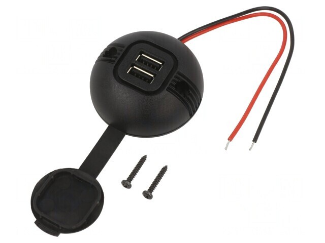 &Icirc;ncărcător Auto Dual USB 5A 12-24V