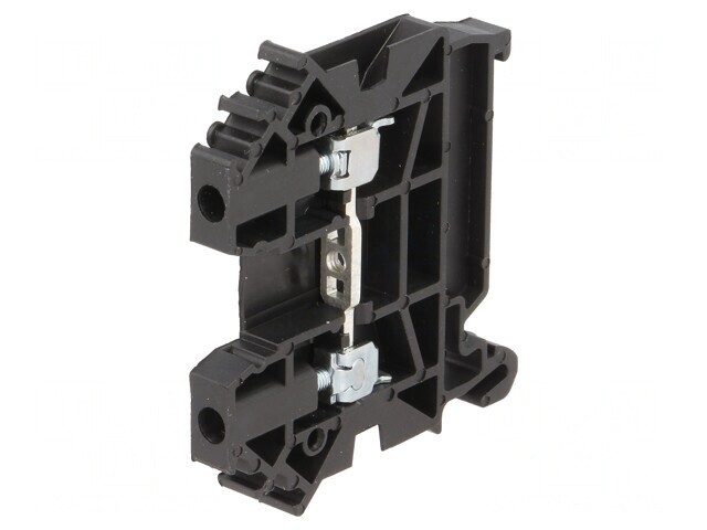 Conector &Icirc;mbinare Șine 0.5-4mm2 2 Borne Negru TS35