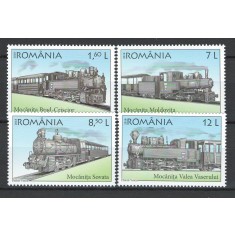 Romania 2018 - LP 2208 nestampilat - Locomotive: Mocanite - serie