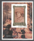 Korea 1981 Paintings, Rubens, imperf. sheet, used T.290, Stampilat