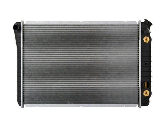 Radiator racire Chevrolet Camaro, 09.1986-12.1987, motor 5.7 V8, 168 kw, benzina, cutie manuala/automata, cu/fara AC, 667x449x26 mm, SRLine, aluminiu