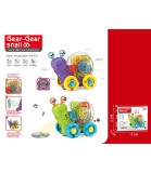 Jucarie Muzicala Bebeluși Melc, Proiector Lumina, Bump &amp; Go, Plastic Netoxic, Peste 3 Ani