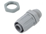 Conectori finali drepți PG exterior polipropilenă IP54