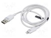 Cablu USB 2.0 Apple Lightning - USB A 1m VENTION