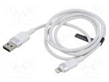 Cablu USB 2.0 Apple Lightning - USB A 1m VENTION