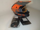 Casca Moto Atv Cross Enduro Downhill +cadou manusi,ochelari,cagula S-M-L-XL, Awina