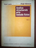 Analiza structurala prin metode fizice vol 1- Emil Luca, Virgil Barboiu