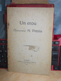 Cumpara ieftin Dr. D.D. NICULESCU - UN EROU : GENERALUL N. PETALA , F. GOBL FII , 1921 *